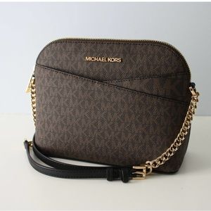 Michael Kors Medium Logo Dome Crossbody Bag